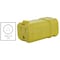 Ac Works Straight Blade Connector, 5-15R, 15 A, 125V AC, 2 Pole, 3 Wire, Screw Terminals, Yellow ASQ515R-YW - alternate 5